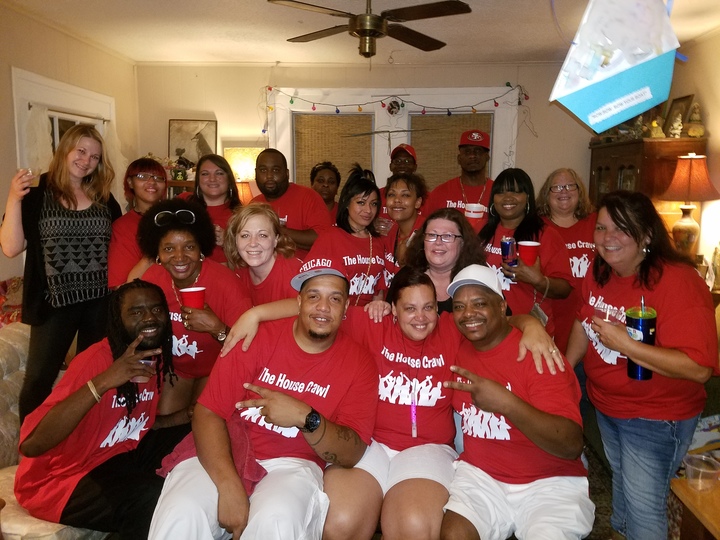 Birthday House Crawl T-Shirt Photo