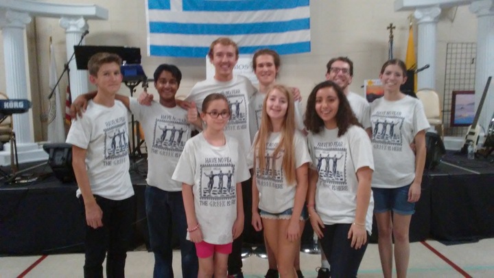 Saint Anthony Greek Dancers T-Shirt Photo
