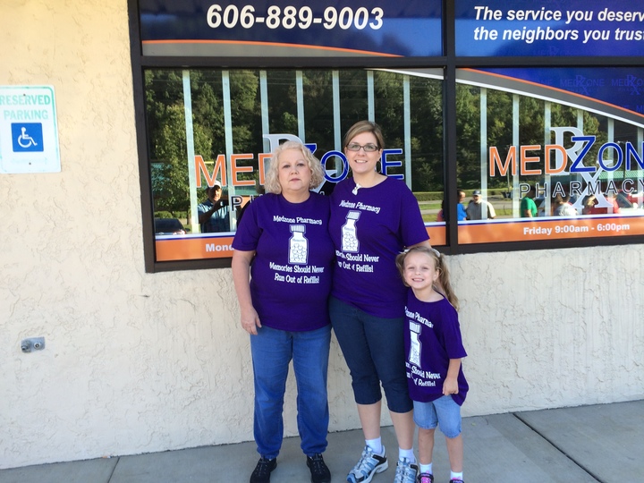 Fundraising For Alzheimer's T-Shirt Photo