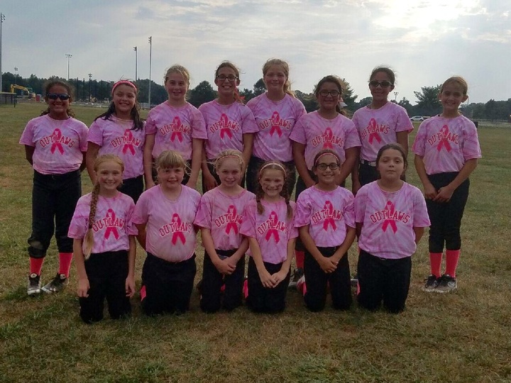 Outlaws Play For Pink T-Shirt Photo