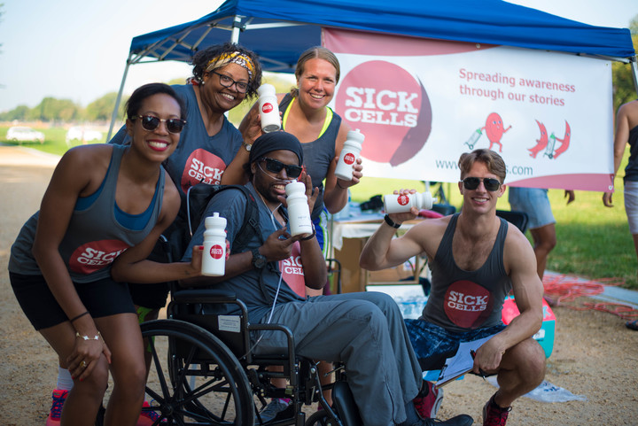 Sick Cells Water Bottles T-Shirt Photo