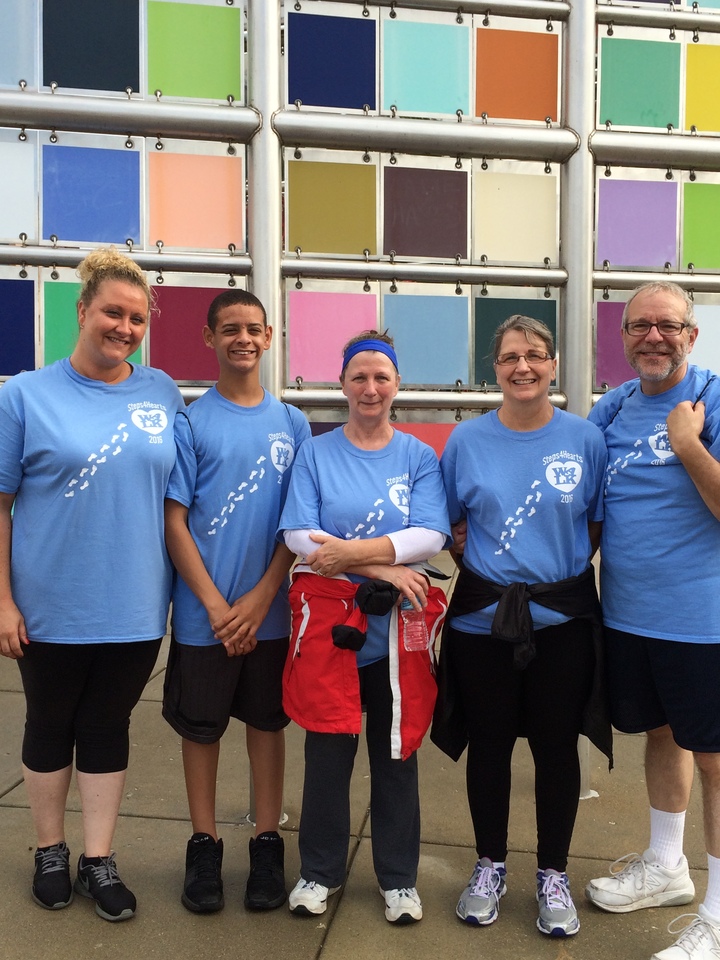 Steps4 Hearts Indy Heartwalk T-Shirt Photo