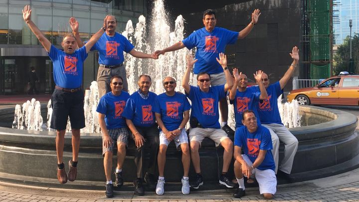 Cooling Down After Walking The Great Wall Of China T-Shirt Photo