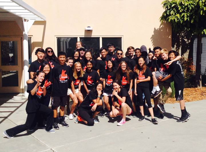Westview Gold Clarinets Sporting Their Carmen T Shirts T-Shirt Photo