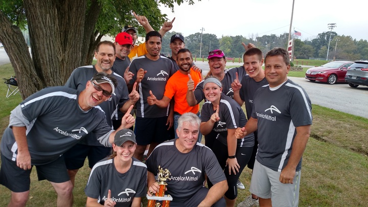 Arcelor Mittal It Softball Team T-Shirt Photo