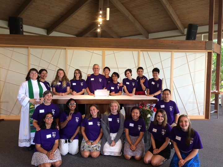 Starting Our Week Of Service With Prayer T-Shirt Photo