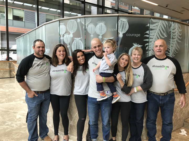 Jeff Crushing Cancer! T-Shirt Photo