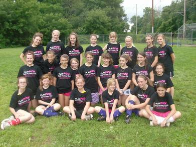 Play Pink Field Hockey Clinic T-Shirt Photo