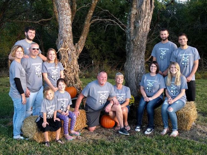 Family Pic Retirement And 60th Bday T-Shirt Photo