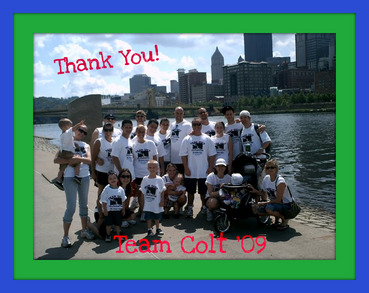 Team Colt Walks For Autism T-Shirt Photo