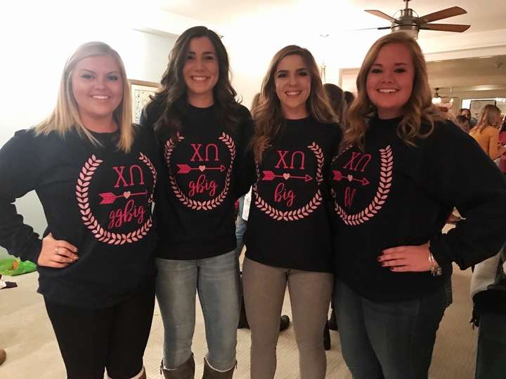 Big Little Reveal  Chi Omega T-Shirt Photo