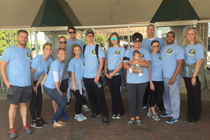 Kylie's Krusaders Year 13  Walk To End T1 D T-Shirt Photo