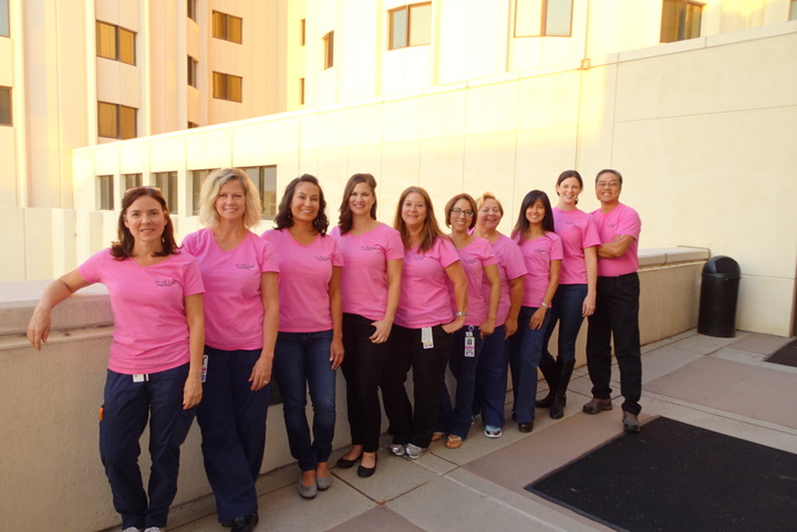 Nicu Transport Team Supports Breast Cancer T-Shirt Photo