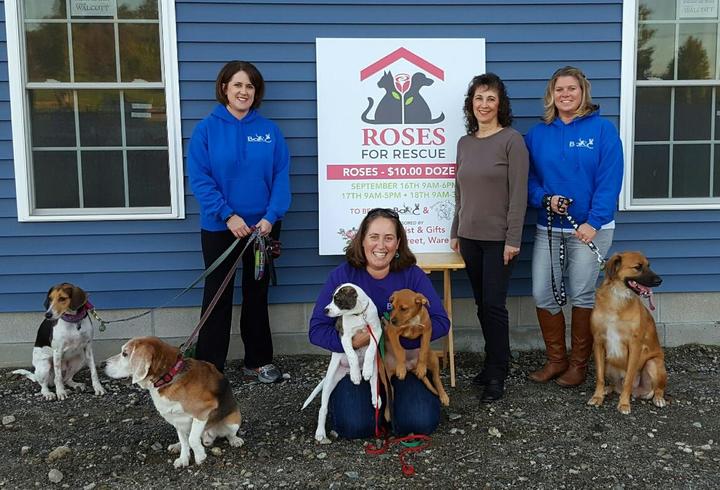 Barc, Inc Roses For Rescue Fundraiser T-Shirt Photo