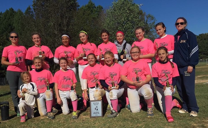 "Fight Like A Girl" Breast Cancer Awareness Jerseys T-Shirt Photo