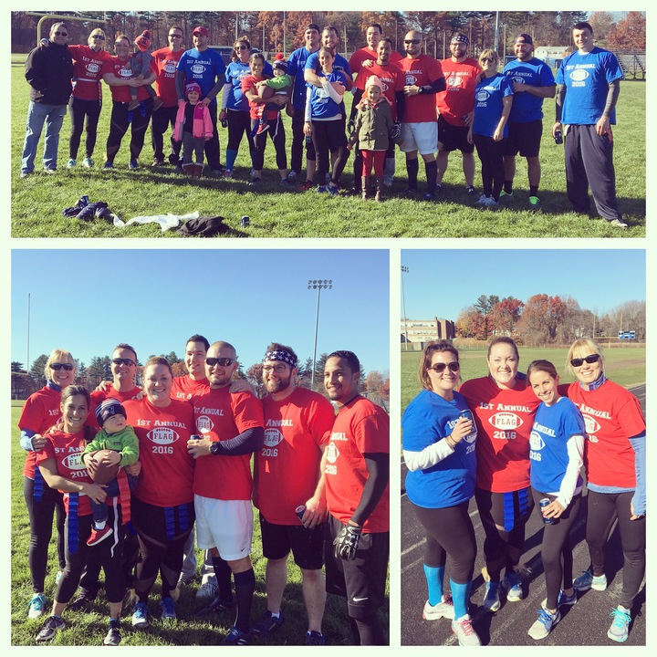 1st Annual Family Football Game!  T-Shirt Photo