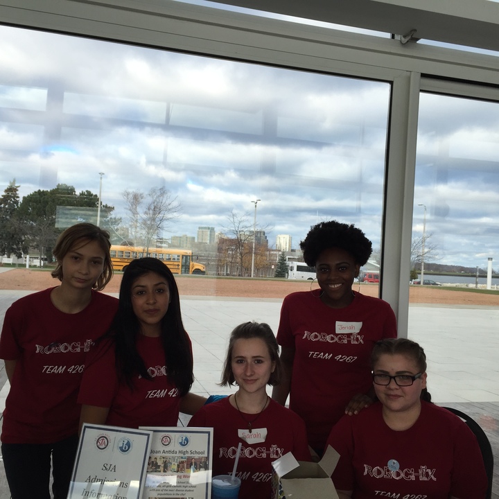 St. Joan Antida Robo Chix Robotics Team T-Shirt Photo