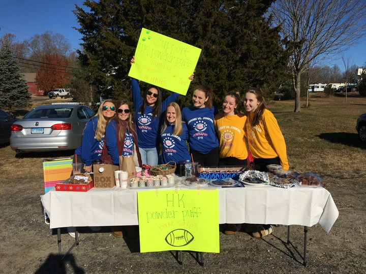 Haddam Killingworth First Annual Girls Powder Puff!!  T-Shirt Photo