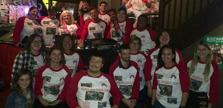 Fun Holiday Celebrations At Lacheys!!  T-Shirt Photo