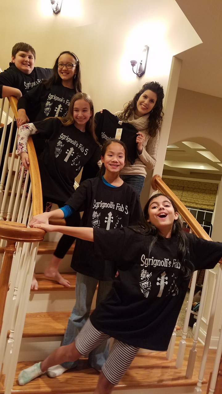 Sgrignoli's Fab 5 T-Shirt Photo