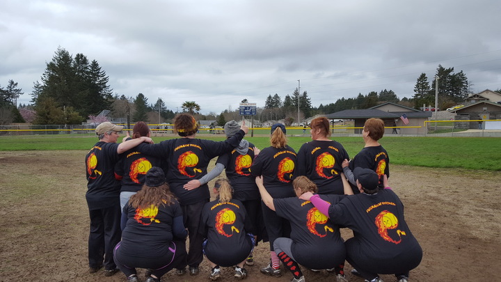 Fireballin' Pitches Strike Again T-Shirt Photo