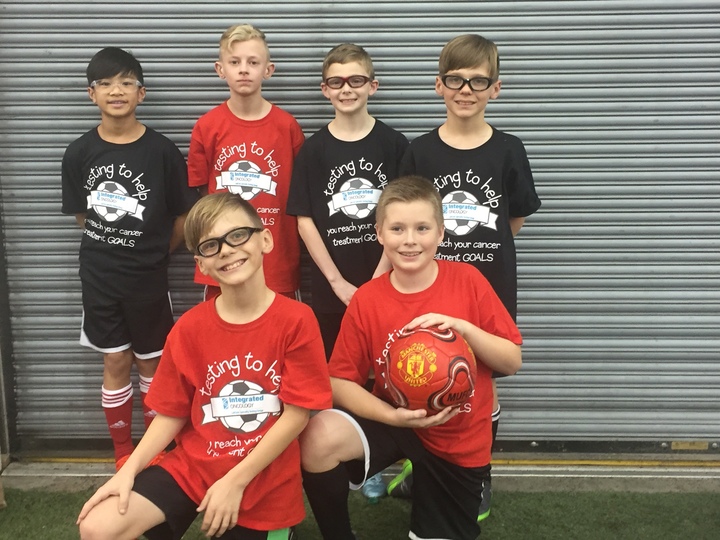 Integrated Oncology Soccer T-Shirt Photo