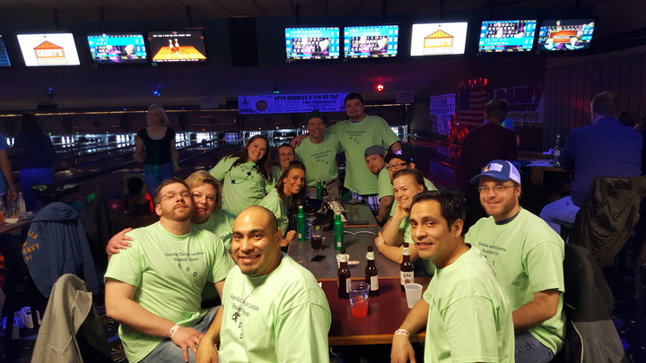Bowling For Cancer Fundraiser T-Shirt Photo