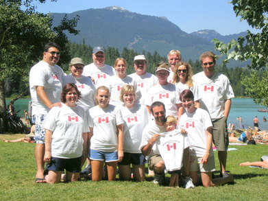 Whistler Family Round Up T-Shirt Photo