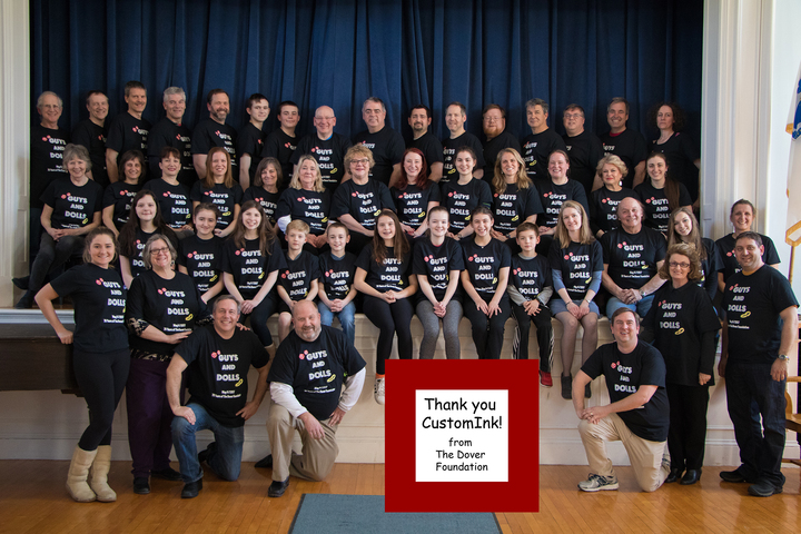 The Dover Foundation   Guys And Dolls Cast 2017 T-Shirt Photo