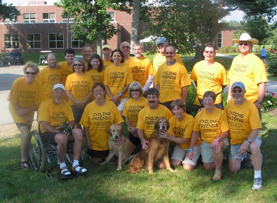 Our Bike To The Breakwaters Team T-Shirt Photo