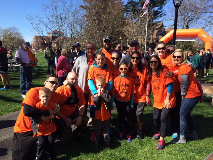 Team Mind Over Myelin At Walk Ms T-Shirt Photo