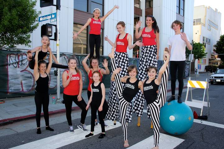 Aerial Warehouse Students Give Back!  T-Shirt Photo