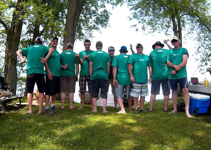 Annual Fishing Group T-Shirt Photo