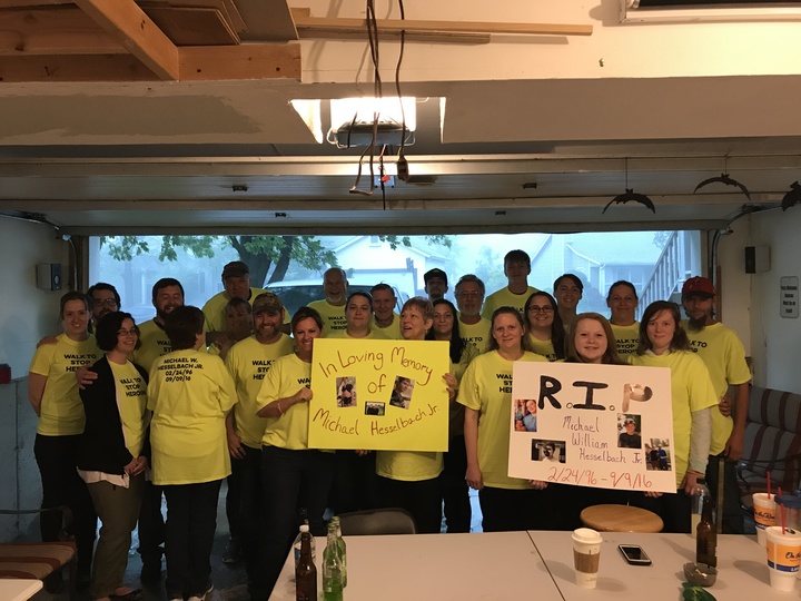 Walk To Stop Heroin T-Shirt Photo