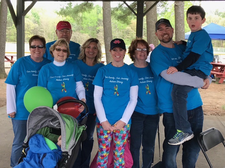 Autism Strong T-Shirt Photo