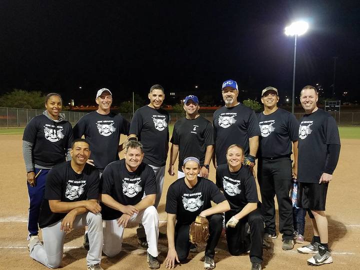 Hhc Usai Co E Headhunters Softball T-Shirt Photo