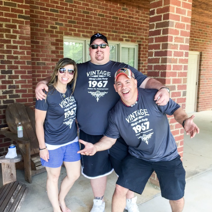 Celebrating Life With Good Friends T-Shirt Photo