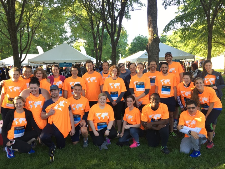 2017 J.P. Morgan Chase Corporate Challenge Crew! T-Shirt Photo