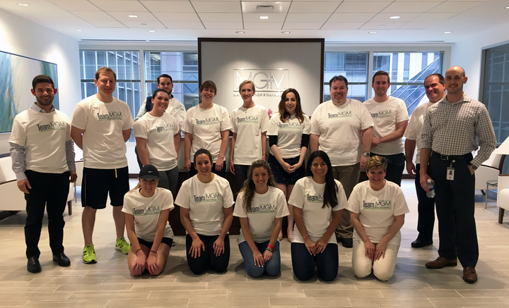 Team Mg+M For Boston Lawyers Have Heart 5 K  T-Shirt Photo