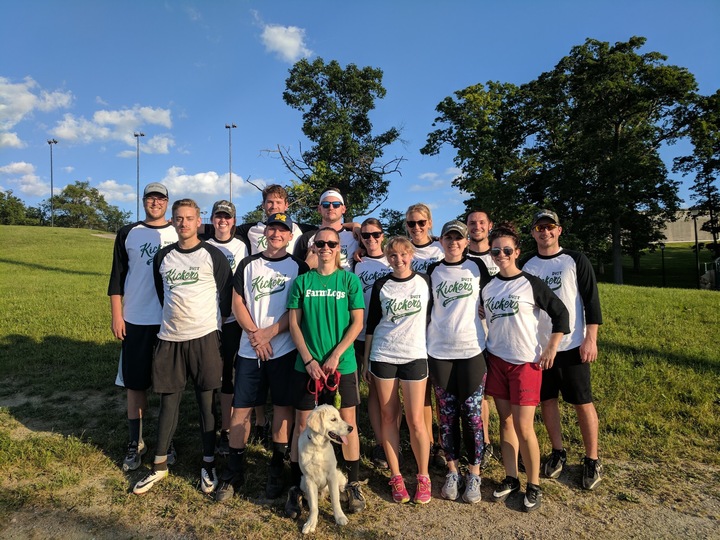 Farm Logs Softball Crew T-Shirt Photo