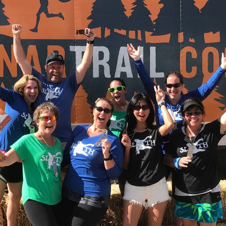 Sloth Running Team.. T-Shirt Photo