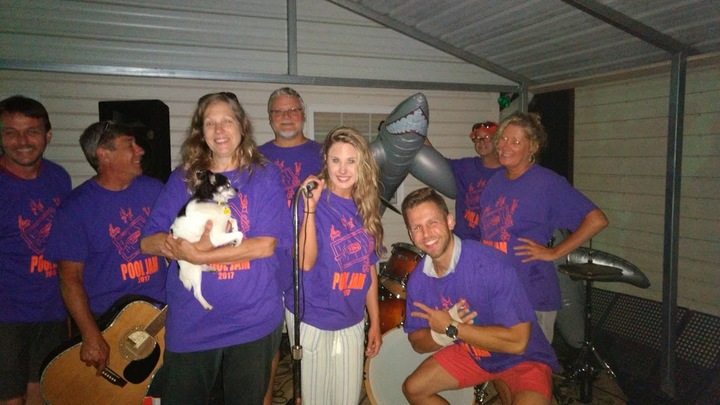 Custom Ink, Guitars And Sharks, Oh My! T-Shirt Photo