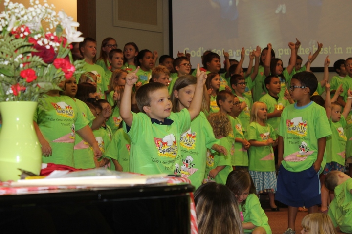 Shake It Up Cafe Vbs Closing Celebration T-Shirt Photo