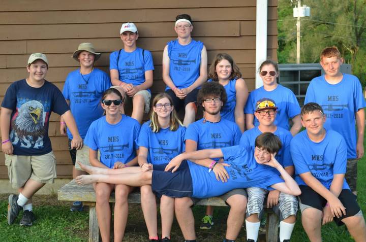 1/3 Of The Mhs Trumpet Section T-Shirt Photo