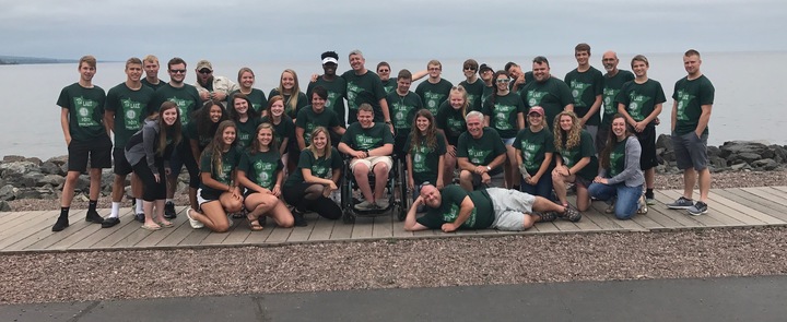 Red Lake Mission Trip   Fcog Youth La Porte, Indiana T-Shirt Photo