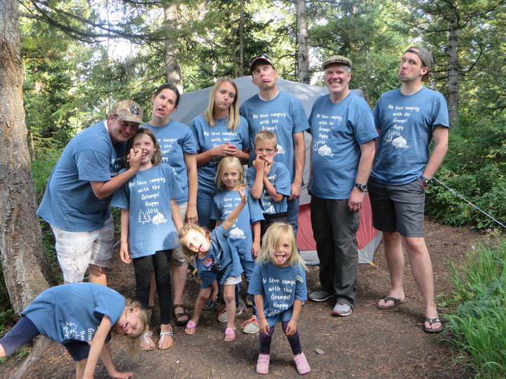 Camping With The Gramps...Happy 60th T-Shirt Photo