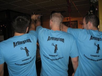 League Of Extraordinary Drinkers T-Shirt Photo