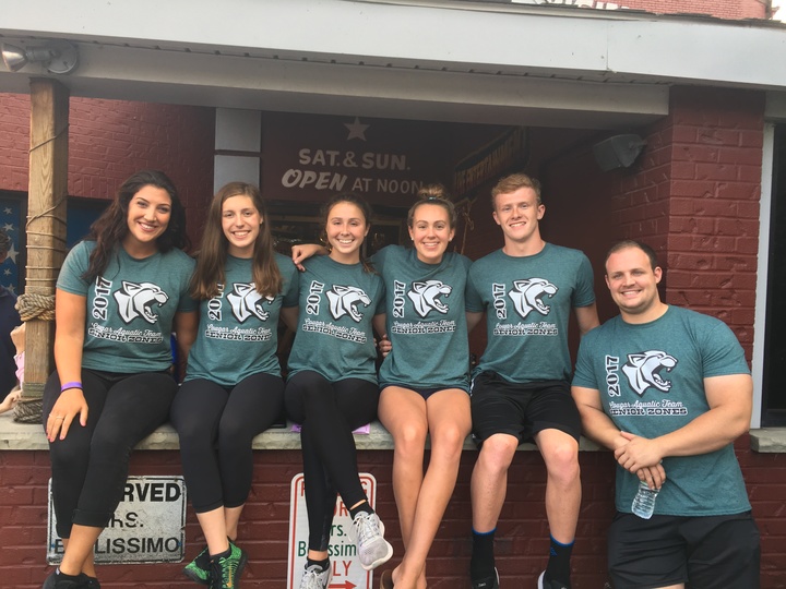 Post Swim Meet Chicken Wings T-Shirt Photo