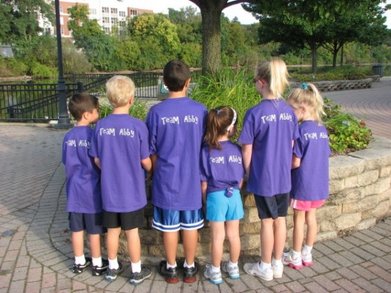 The Kids From Team Abby T-Shirt Photo