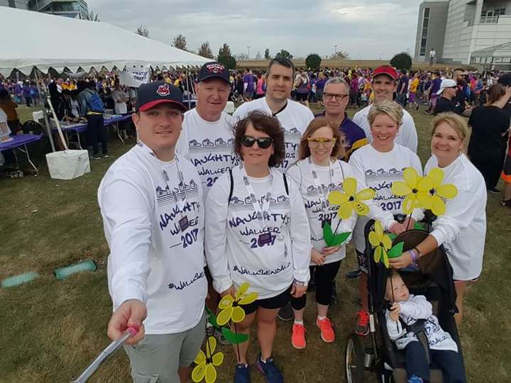 Team Naughty's Walkers  T-Shirt Photo